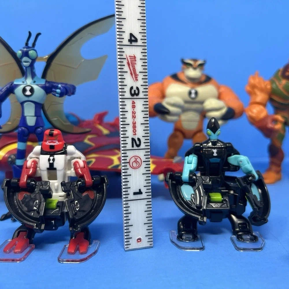 Ben 10 Omnitrix Small Multi Omni Launch Heatblast Rath Figures Lot